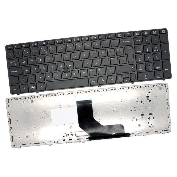 HP EliteBook 8560p 8570p UK Keyboard - Next Day Delivery & 12-Month Warranty