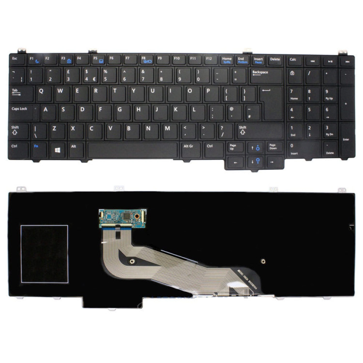Genuine Dell Latitude E5540 UK Laptop Keyboard - Next Day Delivery & 12-Month Warranty