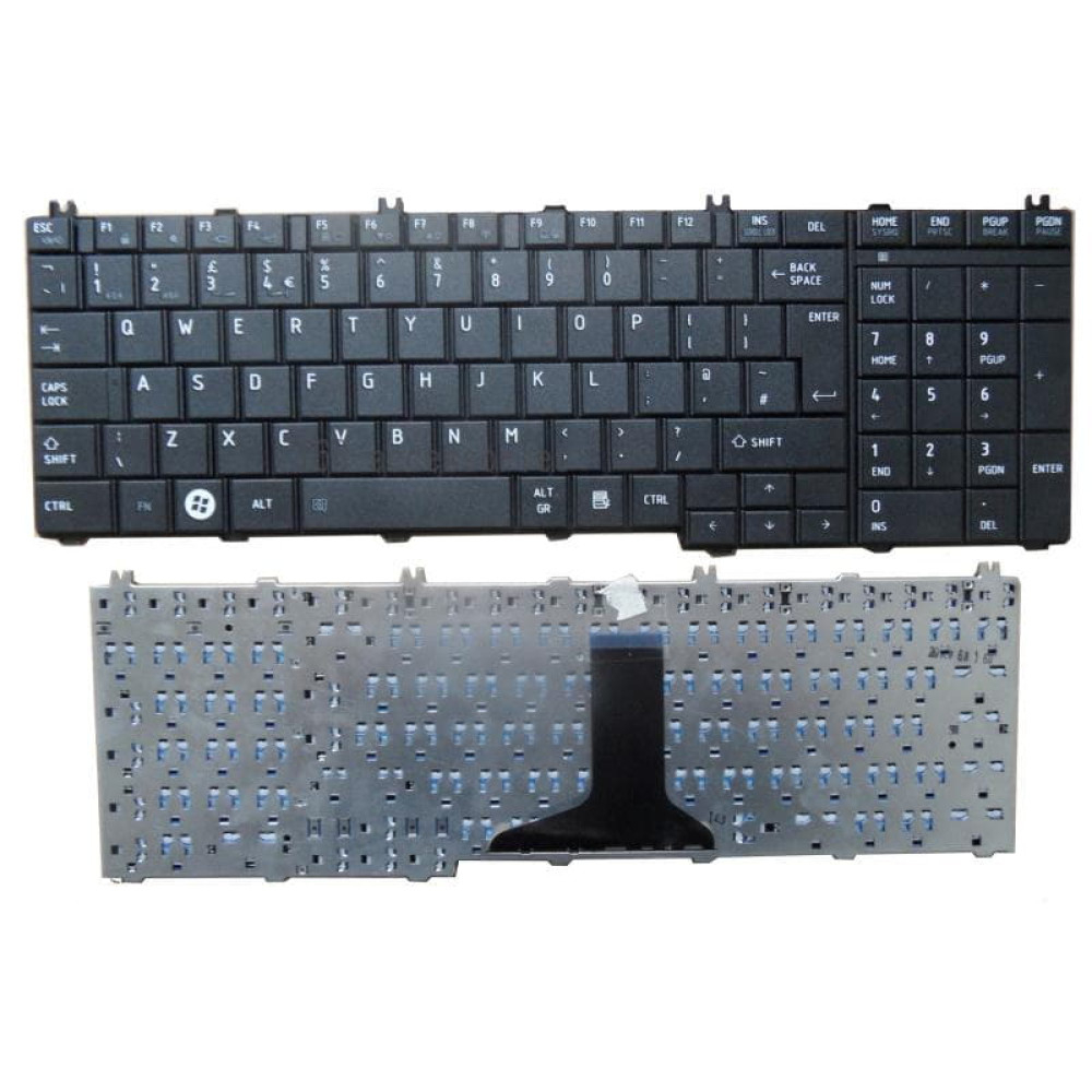 Toshiba Satellite C660 UK Laptop Keyboard - Next Day Delivery & 12-Month Warranty