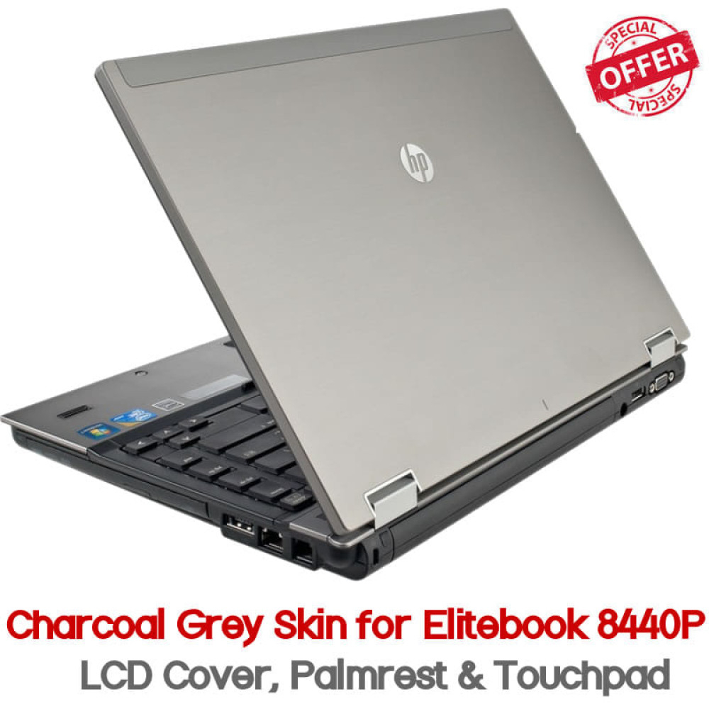 HP Elitebook 8440p Charcoal Grey Skin - Next Day Delivery & 12-Month Warranty