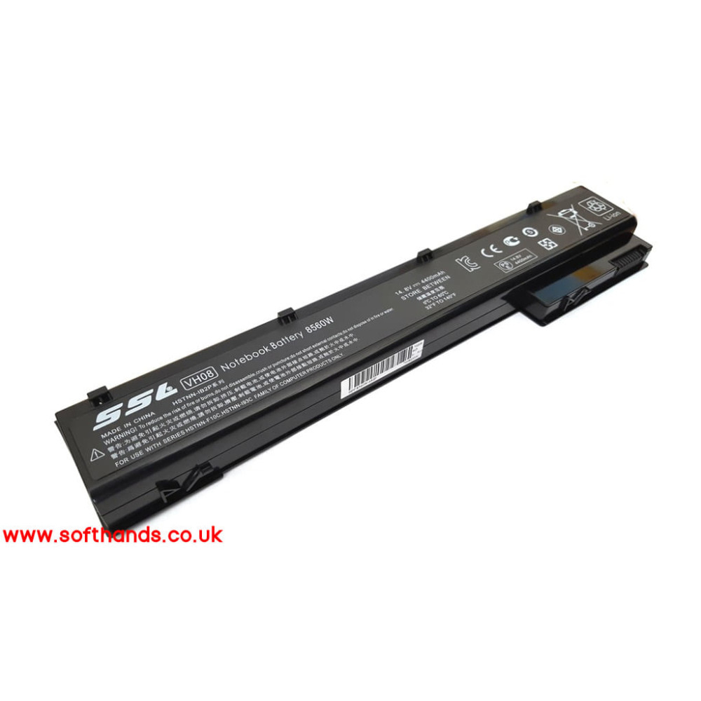 HP Elitebook 8560W 8760W Replacement Battery - Next Day Delivery & 12-Month Warranty