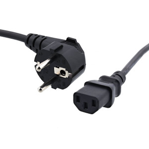 Euro C13 Kettle PC Power Cable