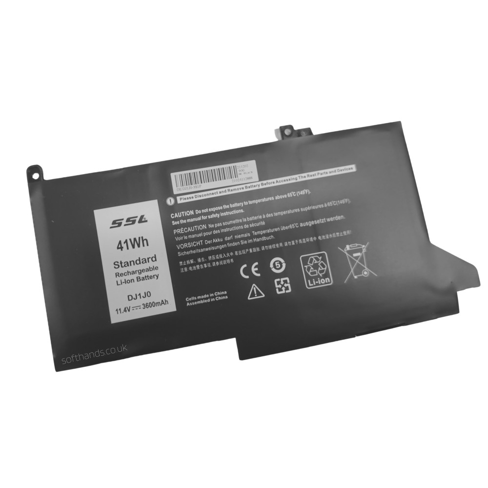 Dell Latitude E7280 E7290 41Wh Battery - Next Day Delivery & 12-Month Warranty