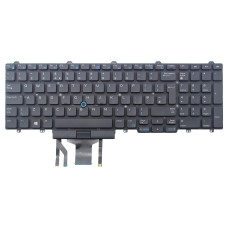 Dell Latitude E5550 E5570 E5580 E5590 UK Keyboard