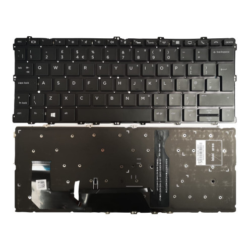 HP EliteBook 1030 G2 G3 UK Backlit Keyboard