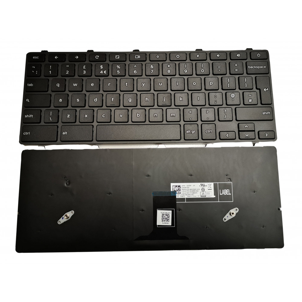 Dell Chromebook 3100 UK Keyboard - 2XD6T