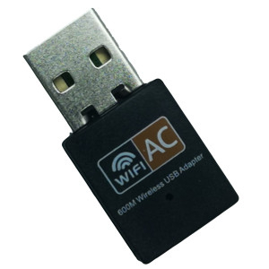 600Mbps Dual Band 802.11ac USB Wireless Network Adapter