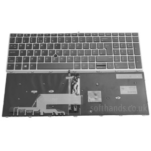 HP ProBook 650 G4 G5 UK Keyboard