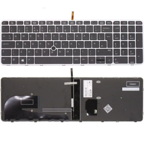 HP EliteBook 755 850 G3 G4 UK Keyboard
