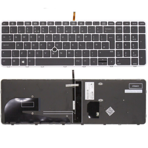 HP EliteBook 755 850 G3 G4 UK Keyboard