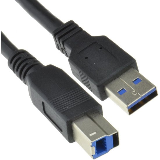 USB 3.0(M) A to B (M) Printer Cable 1.8M - Next Day Delivery