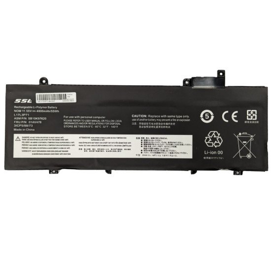 Replacement Lenovo ThinkPad T480s 57Wh Battery - Next Day Delivery