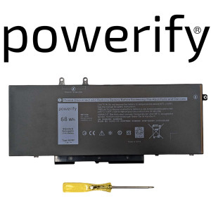 Dell Latitude 5400 5500 7400 Laptop Battery 68Wh