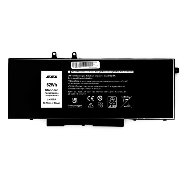 Battery for Dell Latitude 5410, 5501, 5510, Precision 3541, 3551