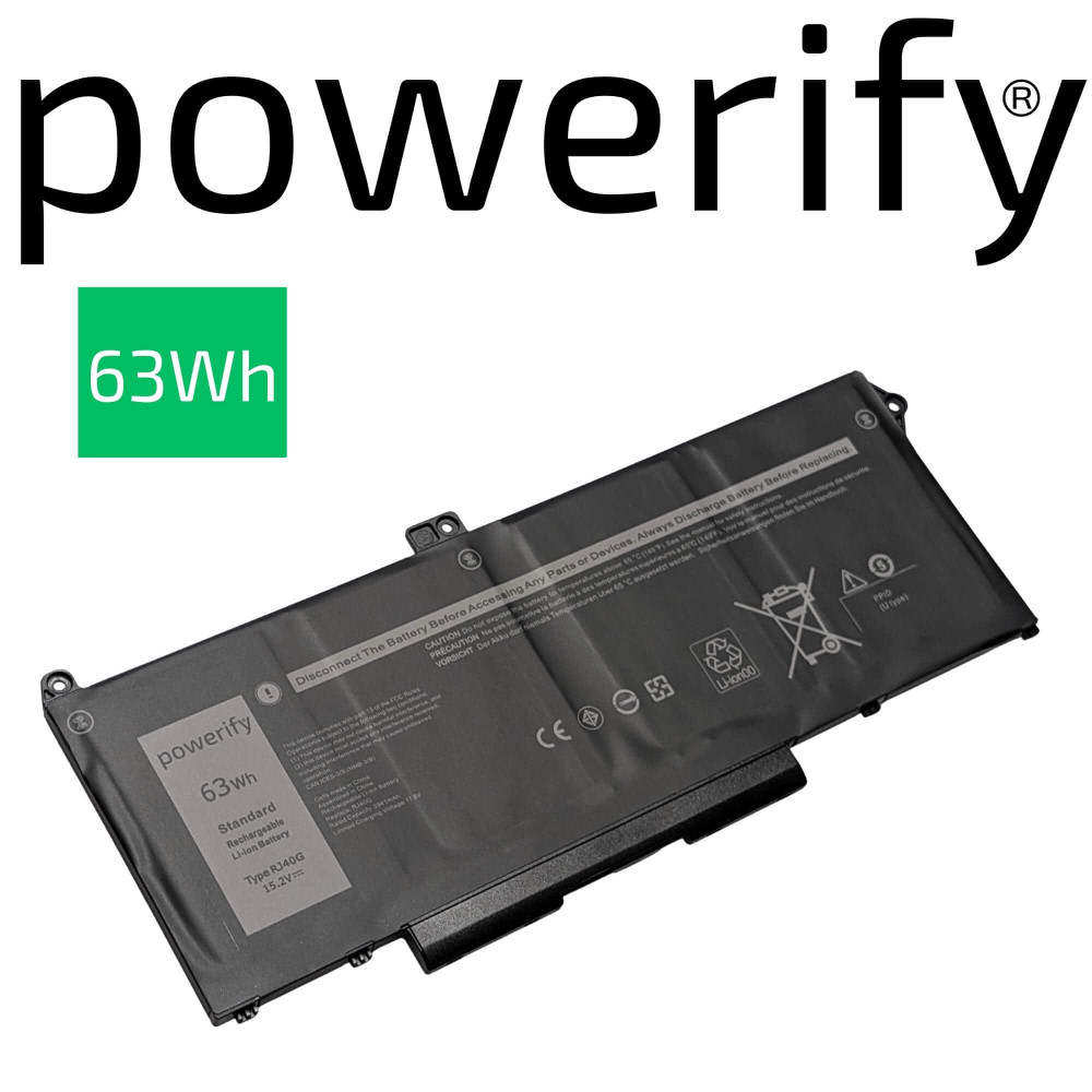 Dell 451-BCSW Replacement Battery 15.2V 63Wh - Next Day Delivery & 12-Month Warranty