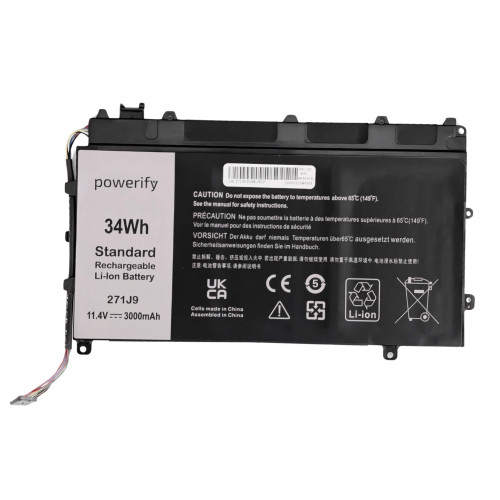 Dell 0GWV47 11.4V 34Wh Battery