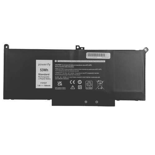 Dell Latitude E7480 E7490 Laptop Battery F3YGT