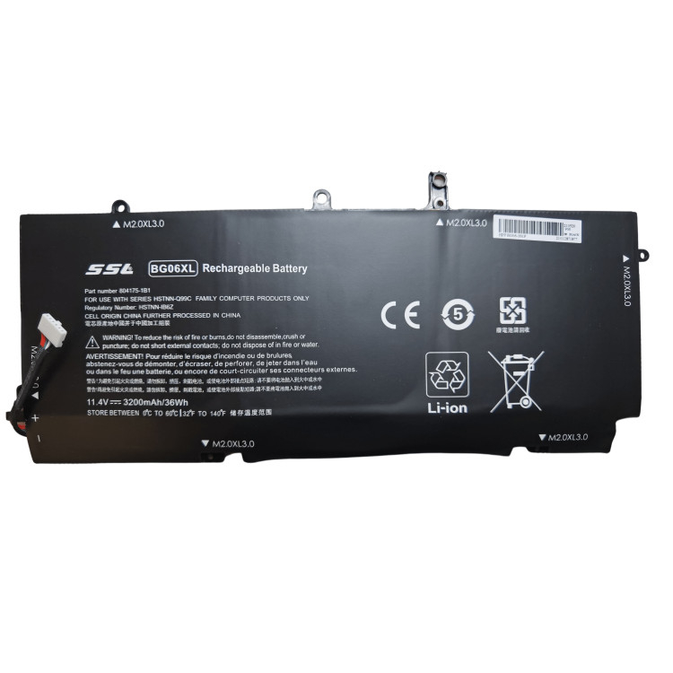 HP EliteBook 1040 G3 Battery BG06XL - Next Day Delivery & 12-Month Warranty