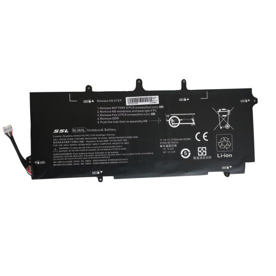 HP EliteBook Folio 1040 G0 G1 G2 Battery - Next Day Delivery