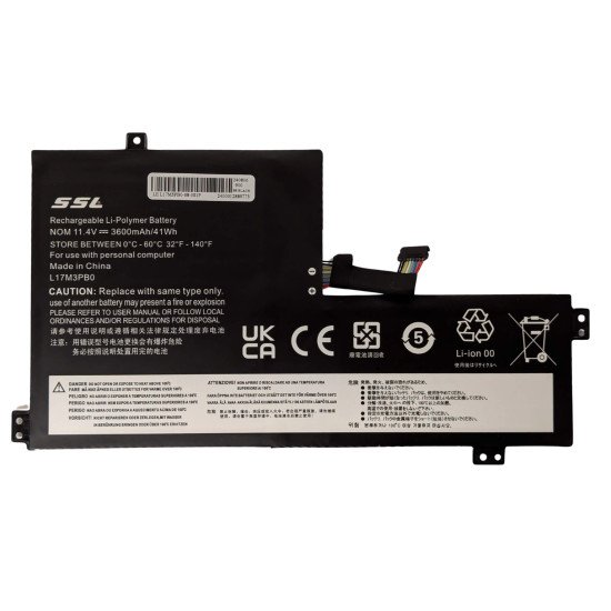 Battery for Lenovo ChromeBook 100E 300E 500E - Next Day Delivery