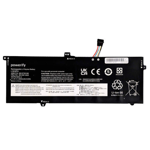 Lenovo 5B10W51841 3900mAh Replacement Battery