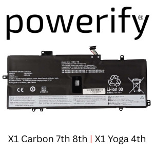 Lenovo L18M4P72 Battery for ThinkPad X1 Yoga 4 5 Gen
