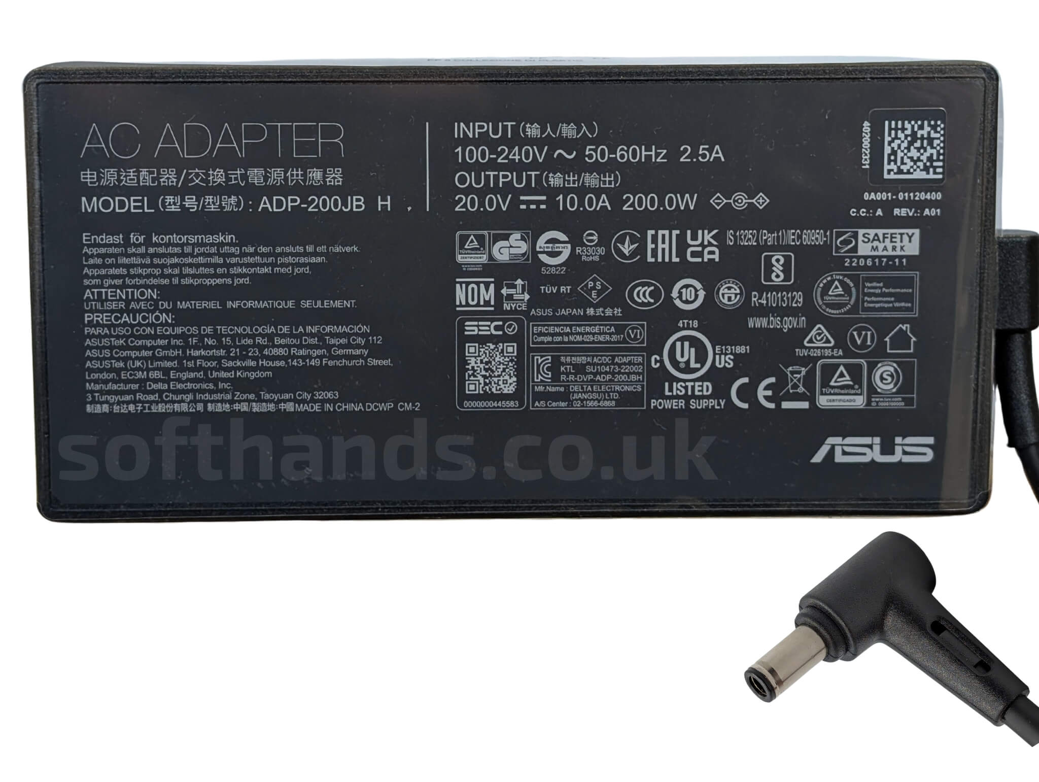Buy Asus FX507ZC4 200W Adapter