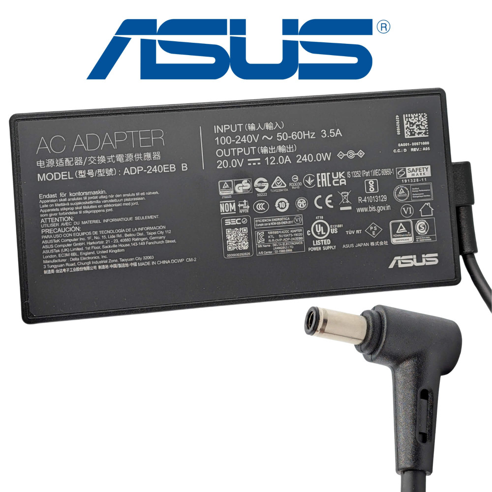 Asus ADP-240EB B 20V 12A 240W Power Adapter 6PHI - Next Day Delivery & 12-Month Warranty