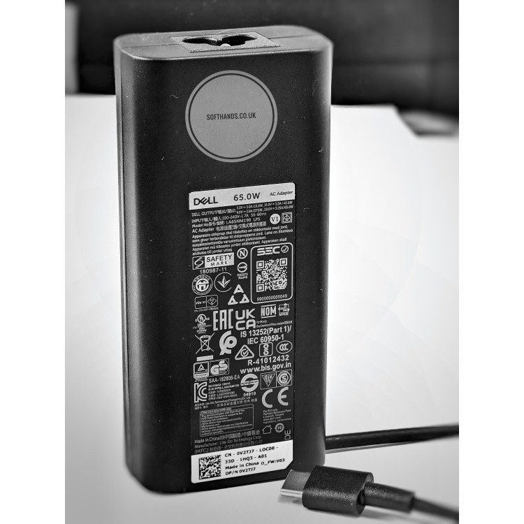 Dell Pro 11 Education PE11260 65W USB-C Adapter - Next Day Delivery & 12-Month Warranty