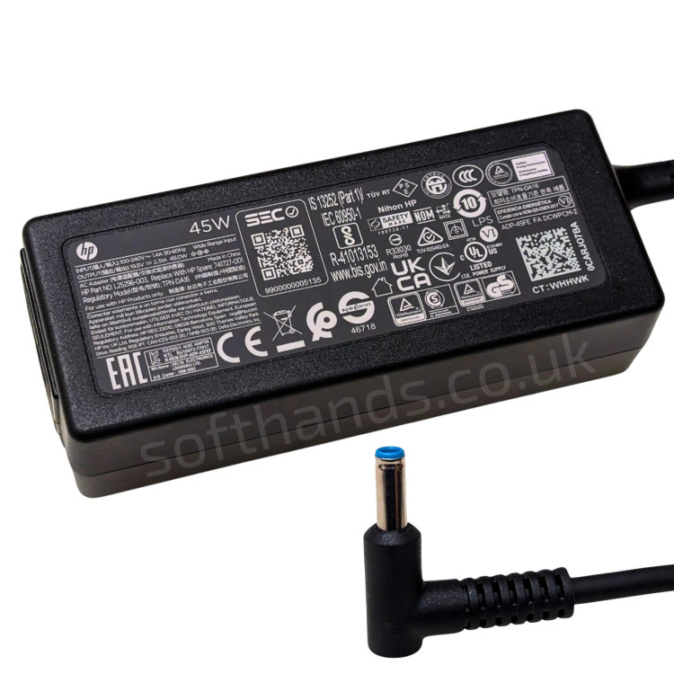 HP 740015-204 EliteBook Charger 45W - Next Day Delivery & 12-Month Warranty