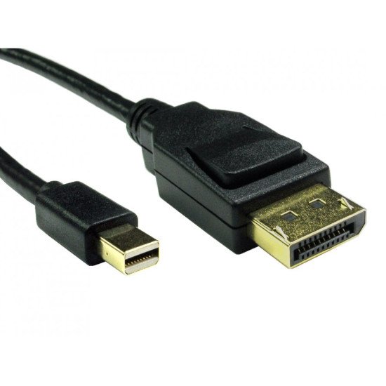 Mini DisplayPort to Male DisplayPort Cable 2M - Next Day Delivery