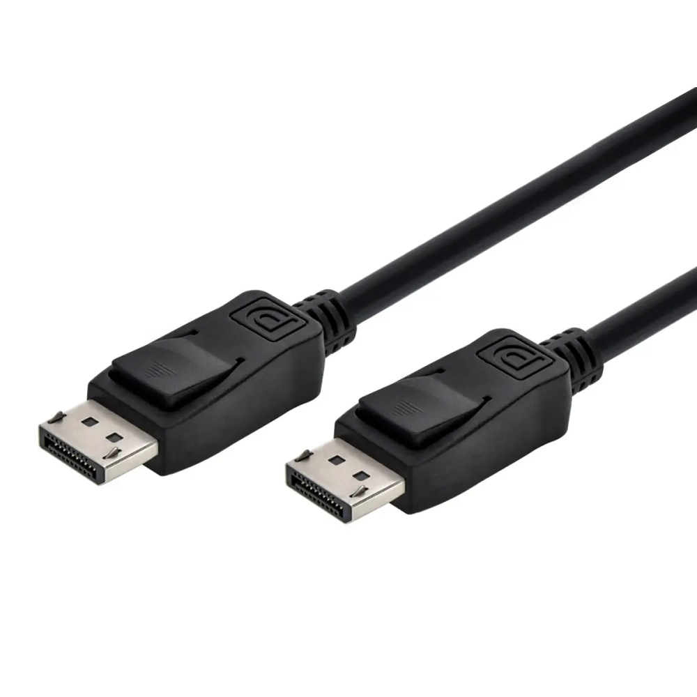 8K Display Port Cable for Monitor 1.8m Black - Next Day Delivery & 12-Month Warranty