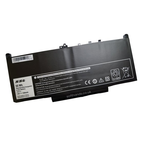 Dell Latitude E7470 E7270 Laptop Battery - Next Day Delivery