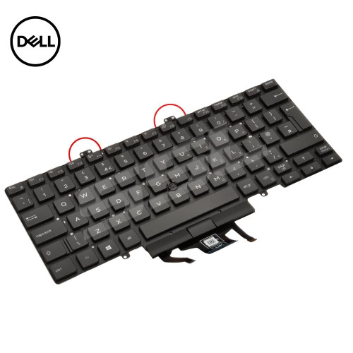 Dell Latitude 5400 7400 UK Keyboard 7D2R0