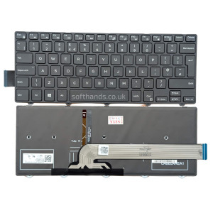 Dell Latitude 3450 Backlit UK Keyboard X5H9F