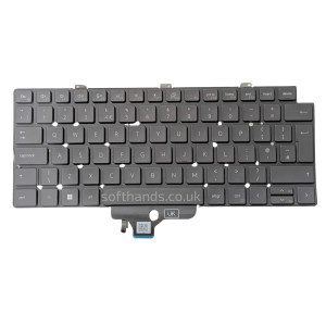 Dell Latitude 5320 7320 UK Backlit Keyboard KP0JF