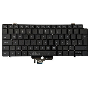 Dell Latitude 7410 2-In-1 UK Backlit Keyboard JWN6W