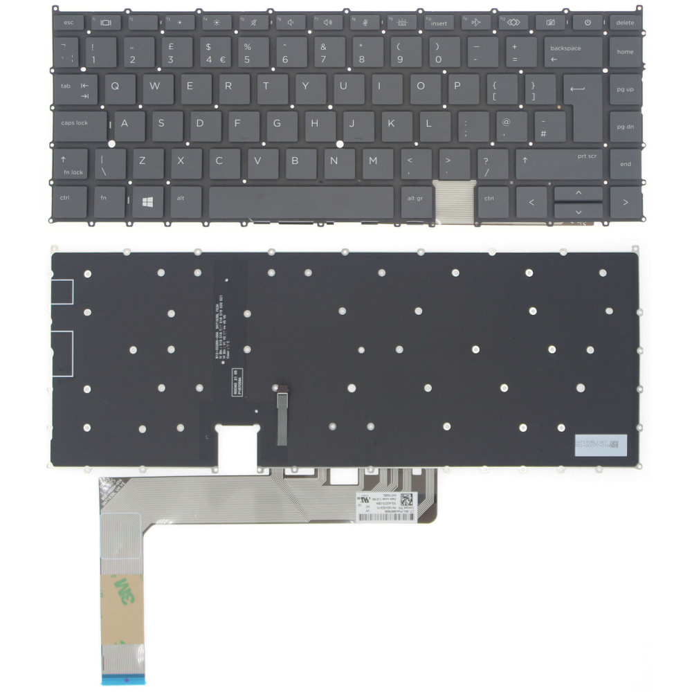 HP EliteBook 1040 G7 G8 UK Backlit Keyboard - Next Day Delivery & 12-Month Warranty
