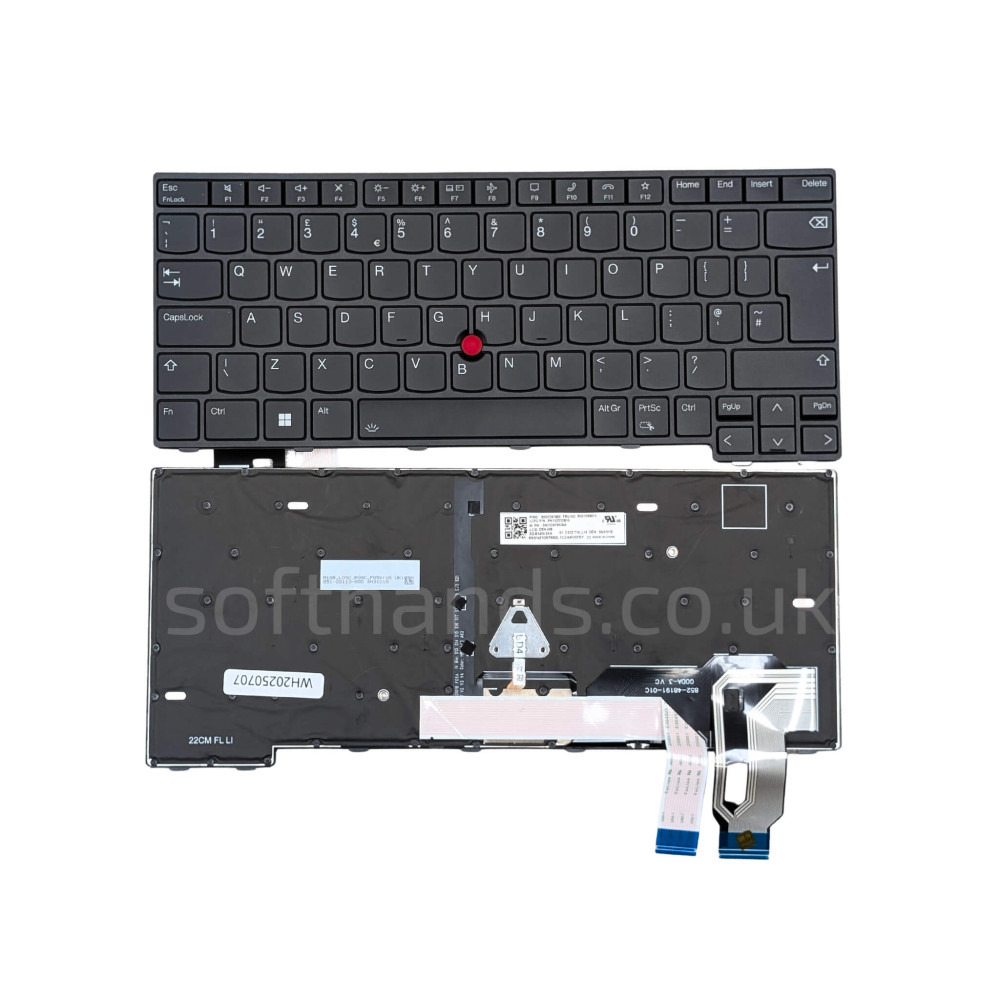 Lenovo ThinkPad T14 G3 G4 Backlit Keyboard - Next Day Delivery & 12-Month Warranty