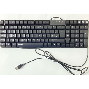 Rapoo USB Desktop UK Keyboard N2400