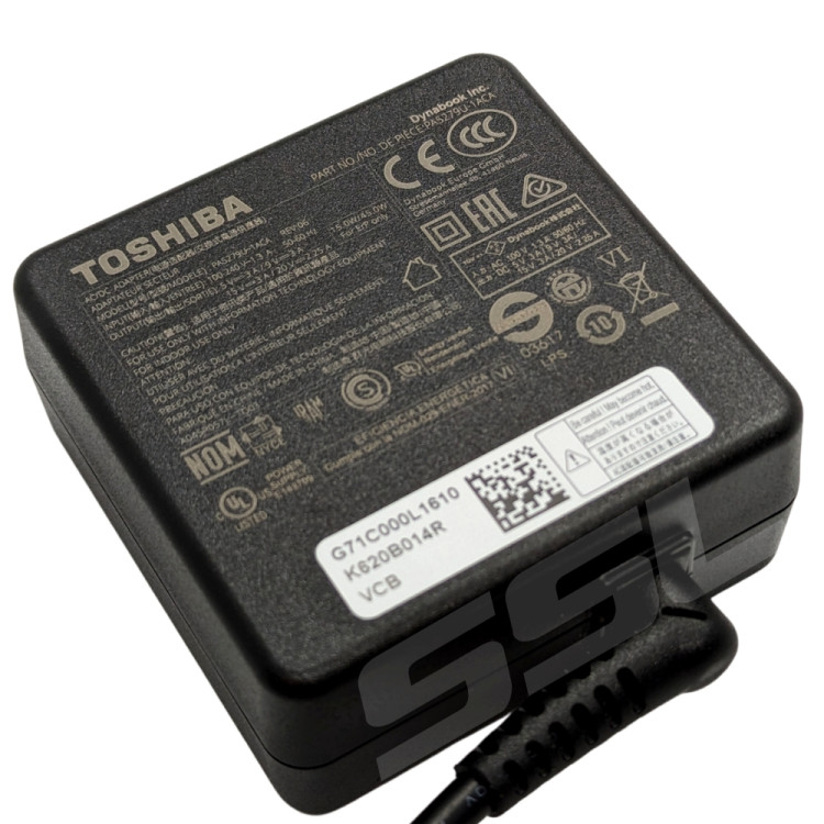 Toshiba PA5279U-1ACA 45W USB-C Charger - Next Day Delivery & 12-Month Warranty