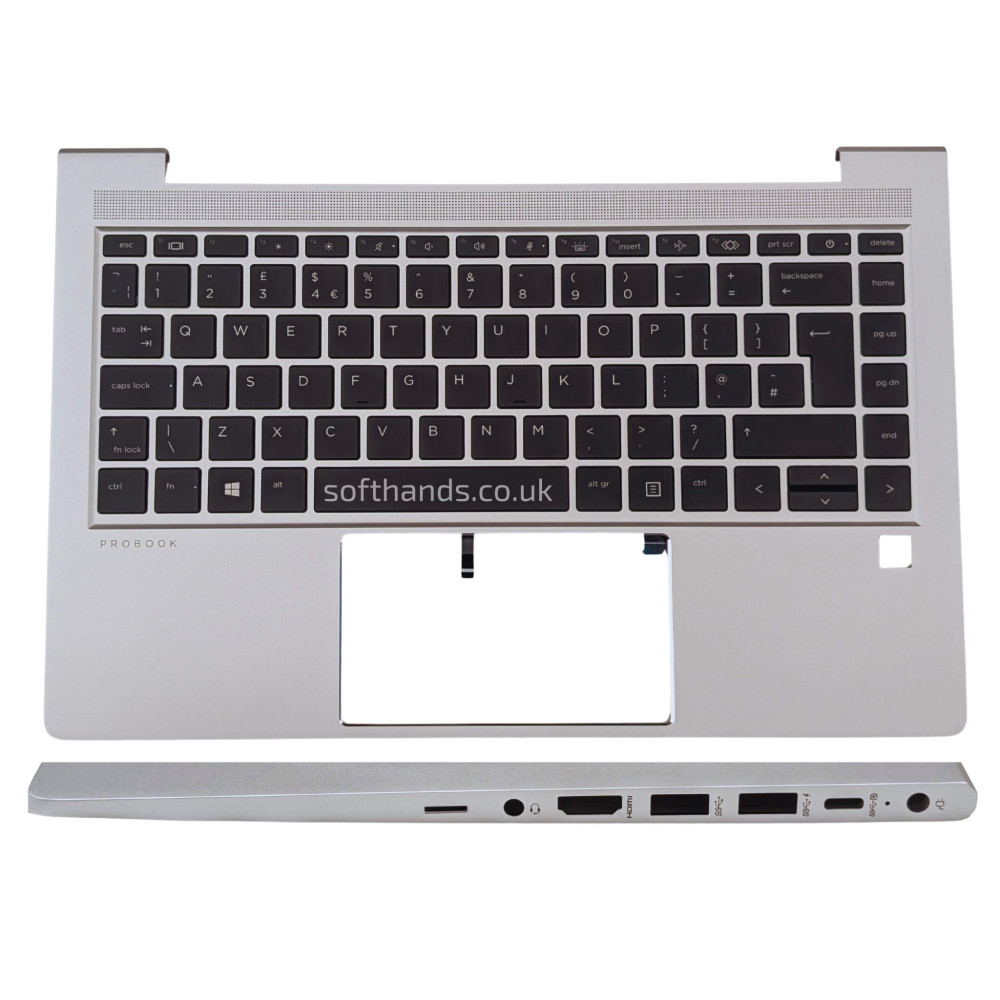 HP ProBook 440 G8 G9 Palmrest with UK Keyboard - Next Day Delivery & 12-Month Warranty