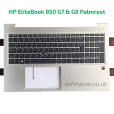 HP EliteBook 850 G7 Palmrest with Keyboard