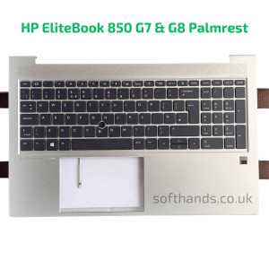 HP EliteBook 850 G7 G8 Palmrest with Keyboard