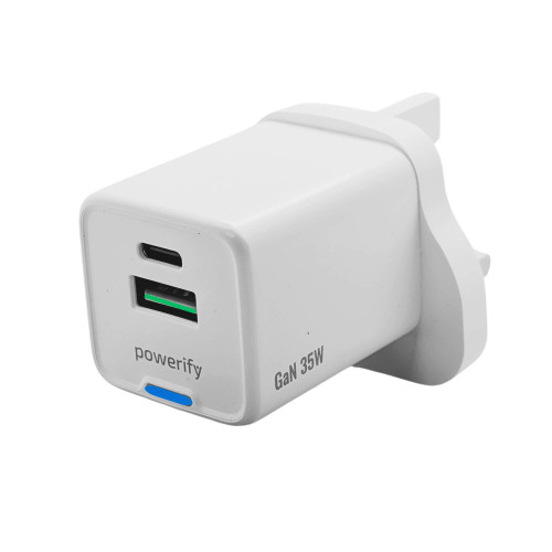 Powerify 35W USB C & A Adapter