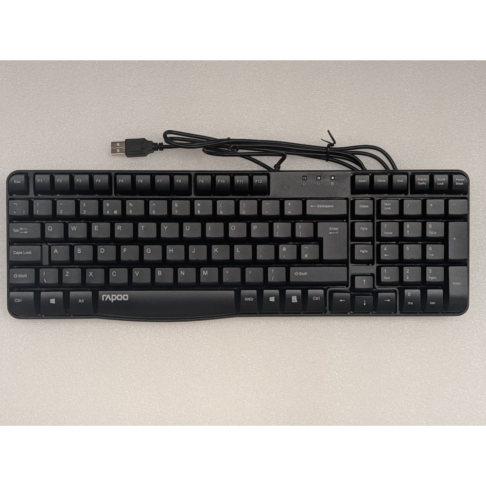 Budget Range USB Desktop UK Keyboard N2400 - Next Day Delivery & 12-Month Warranty