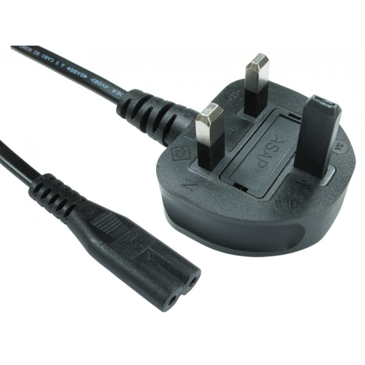 Figure 8 C7 Power Cable with UK Plug - Next Day Delivery & 12-Month Warranty