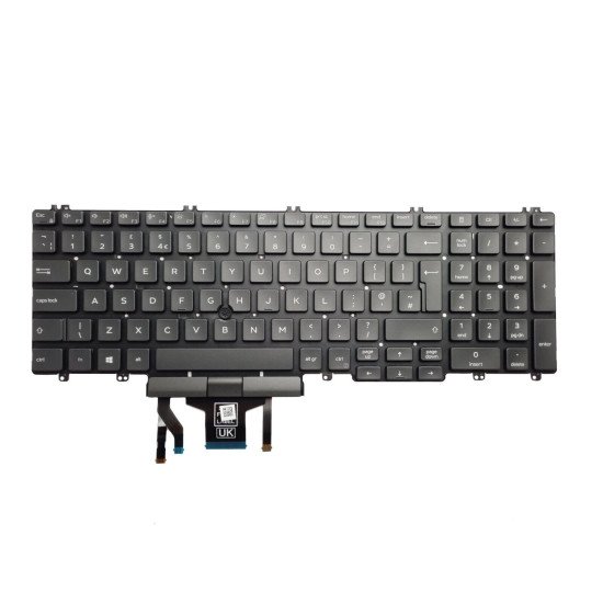 Dell Latitude 5501 5510 Precision 3541 UK Keyboard - Next Day Delivery