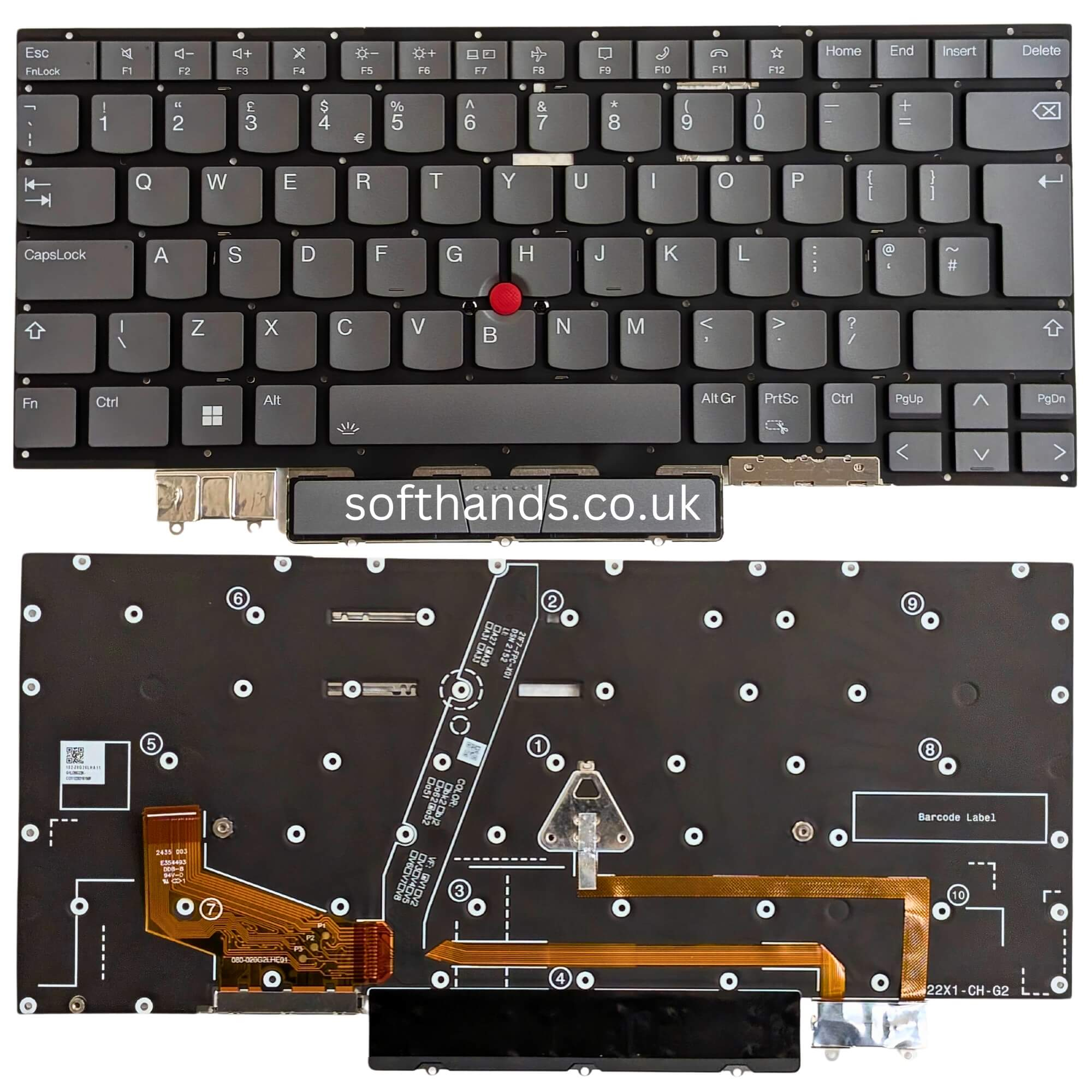 Buy Lenovo ThinkPad X1 Yoga 8th Gen UK Keyboard with Backlit
