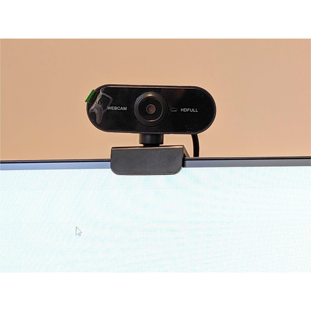 HD 1080p Web Camera with Built-in Microphone - Next Day Delivery & 12-Month Warranty